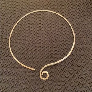 Sterling Silver Omega Necklace